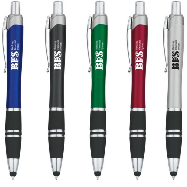 SH908 Tri-Band Pen With Stylus And Custom Imprint